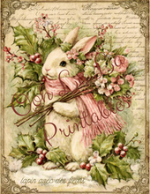 Load image into Gallery viewer, Vintage Pink Noel- Ooh La La Printables