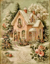 Load image into Gallery viewer, Dreamy Pink Noel- Ooh La La Printables