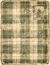 Load image into Gallery viewer, Vintage Plaids- Ooh La La Printables