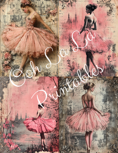 Ballerina Romance- Ooh La La Printables