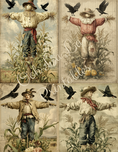 Sunflowers & Scarecrows- Ooh La La Printables