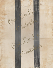 Load image into Gallery viewer, Red French Stripes- Ooh La La Printables