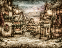Load image into Gallery viewer, Cranberry Noel Belsnickle Storybook Scenes- Ooh La La Printables