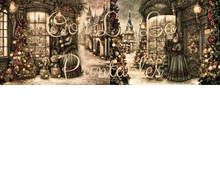 Load image into Gallery viewer, Christmas with the Bunnymores- Ooh La La Printables