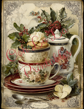 Load image into Gallery viewer, Elegant Vintage Holidays- Ooh La La Printables