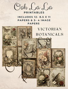 Victorian Botanicals- Ooh La La Printables