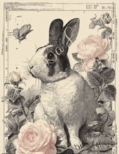Load image into Gallery viewer, Vintage Le Lapin- Ooh La La Printables