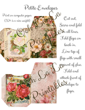 Load image into Gallery viewer, Vintage Floral No-Sew Journal Techniques Class w/Printables- Ooh La La Printables