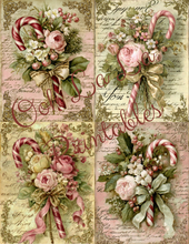 Load image into Gallery viewer, Vintage Pink Noel- Ooh La La Printables