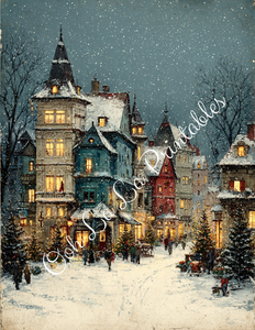 Edwardian Christmas- Ooh La La Printables