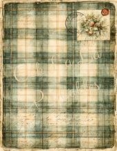 Load image into Gallery viewer, Vintage Plaids- Ooh La La Printables