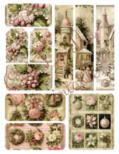 Load image into Gallery viewer, Dreamy Pink Noel- Ooh La La Printables
