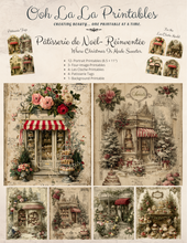 Load image into Gallery viewer, Pâtisserie de Noël-  Réinventée - Ooh La La Printables