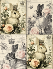 Load image into Gallery viewer, Vintage Le Lapin- Ooh La La Printables