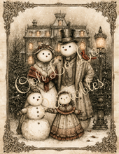 Load image into Gallery viewer, Winter at Snowton Abbey Petite Collection- Ooh La La Printables