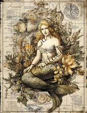Load image into Gallery viewer, Sirenes &amp; Seahorses- Ooh La La Printables