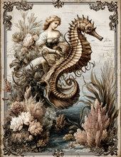 Load image into Gallery viewer, Sirenes &amp; Seahorses- Ooh La La Printables