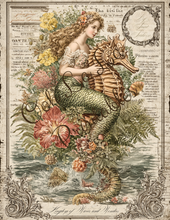 Load image into Gallery viewer, Sirenes &amp; Seahorses- Ooh La La Printables