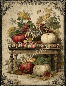 Cozy Autumn Porches- Ooh La La Printables