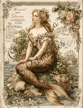 Load image into Gallery viewer, Sirenes &amp; Seahorses- Ooh La La Printables