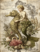 Load image into Gallery viewer, Sirenes &amp; Seahorses- Ooh La La Printables