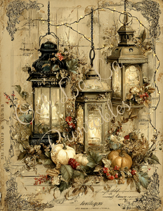Cozy Autumn Porches- Ooh La La Printables