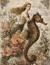 Load image into Gallery viewer, Sirenes &amp; Seahorses- Ooh La La Printables