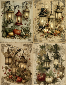 Cozy Autumn Porches- Ooh La La Printables
