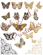 Load image into Gallery viewer, Ephemera Collection- Ooh La La Printables