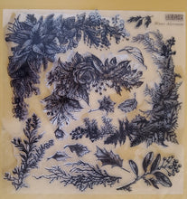 Load image into Gallery viewer, Retired 2023 Limited Edition Iron Orchid Winter Adornment (2 Sheets) Stamp