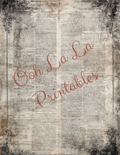 Load image into Gallery viewer, Paris &amp; Roses- Ooh La La Printables
