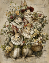 Load image into Gallery viewer, Vintage Le Lapin- Ooh La La Printables