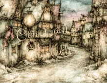 Load image into Gallery viewer, Winter Bleu Belsnickle Storybook Scenes- Ooh La La Printables