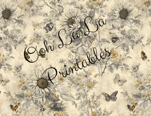 Load image into Gallery viewer, Autumn Toile- Ooh La La Printables
