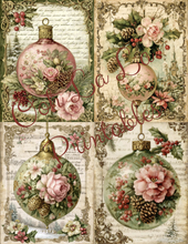 Load image into Gallery viewer, Vintage Pink Noel- Ooh La La Printables