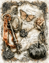 Load image into Gallery viewer, All Hallows Manor- Ooh La La Printables