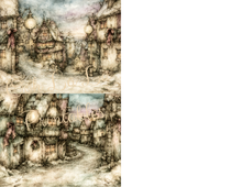 Load image into Gallery viewer, Winter Bleu Belsnickle Storybook Scenes- Ooh La La Printables