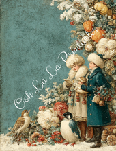 Load image into Gallery viewer, Edwardian Christmas- Ooh La La Printables