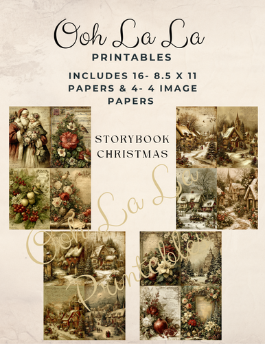 Storybook Christmas- Ooh La La Printables