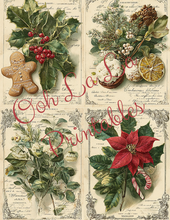 Load image into Gallery viewer, Elegant Vintage Holidays- Ooh La La Printables
