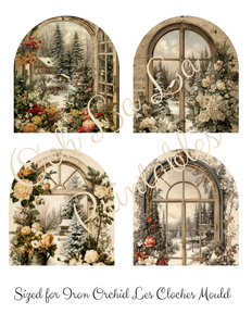 Christmas Countryside Manor- Ooh La La Printables