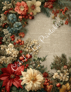 Edwardian Christmas- Ooh La La Printables