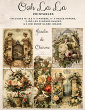 Load image into Gallery viewer, Jardins de Charme- Ooh La La Printables