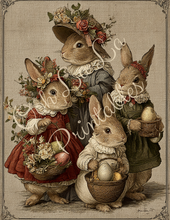 Load image into Gallery viewer, Vintage Le Lapin- Ooh La La Printables