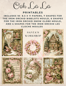 Santa's Workshop- Ooh La La Printables