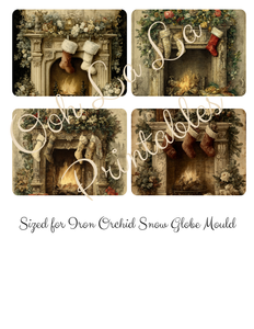 Christmas Countryside Manor- Ooh La La Printables