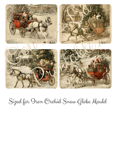 Christmas Countryside Manor- Ooh La La Printables