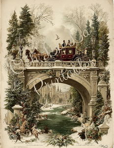 Winter Bridges- Ooh La La Printables
