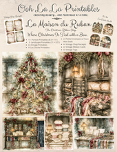Load image into Gallery viewer, La Maison du Ruban- The Christmas Ribbon Shop- Ooh La La Printables