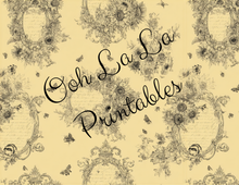 Load image into Gallery viewer, Autumn Toile- Ooh La La Printables